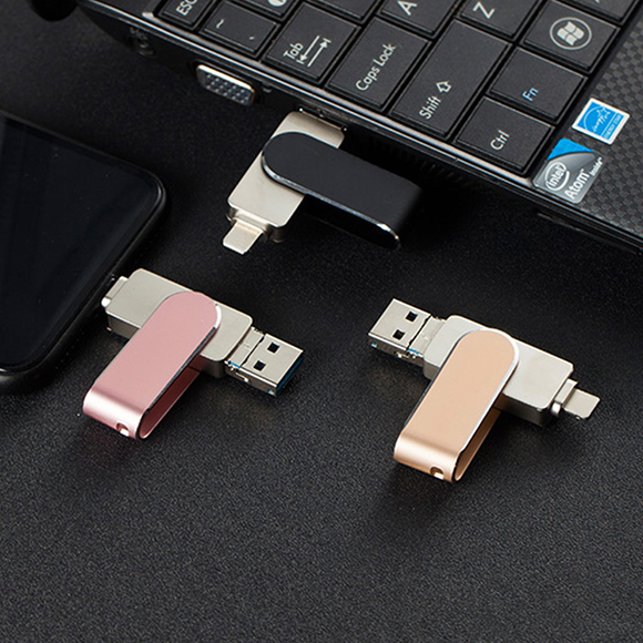 2020 latest mobile phone usb drive High speed type c lighting usb drive for iphone for andriod for pc LWU1160